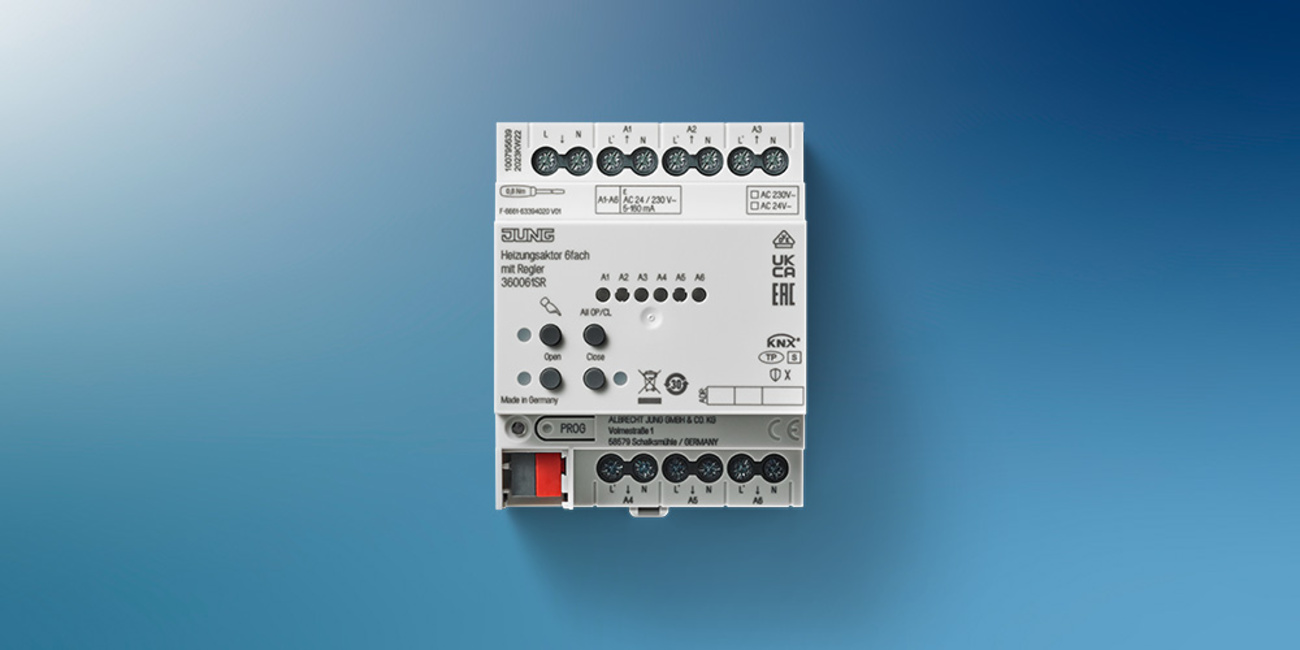 KNX Heizungsaktor 6-fach bei manes die electro gmbh in Erfurt