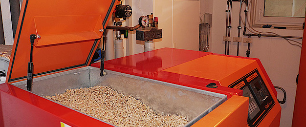 Pelletheizung bei manes die electro gmbh in Erfurt