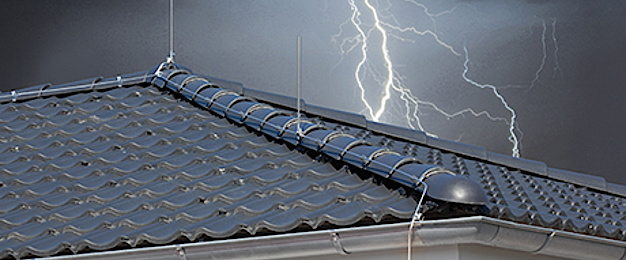 Äußerer Blitzschutz bei manes die electro gmbh in Erfurt