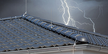 Äußerer Blitzschutz bei manes die electro gmbh in Erfurt
