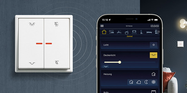 KNX RF Taster bei manes die electro gmbh in Erfurt