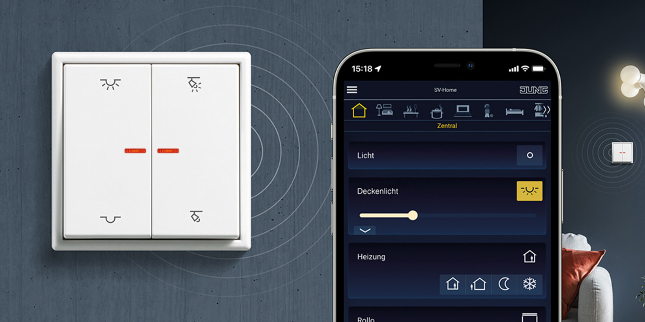 KNX RF Taster bei manes die electro gmbh in Erfurt